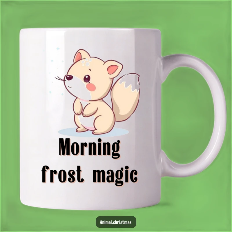 Funny Snow Sprinkling Animal Mug: A Magical Funny Gift for Winter Wonder