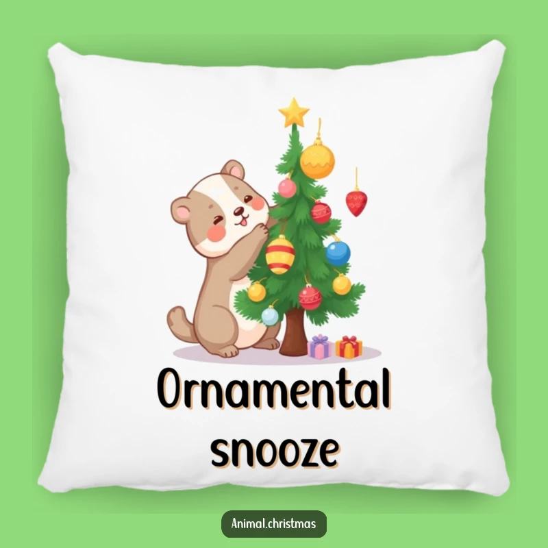 Cozy Funny Decorating Animal Pillow, Festive Craft Comfort