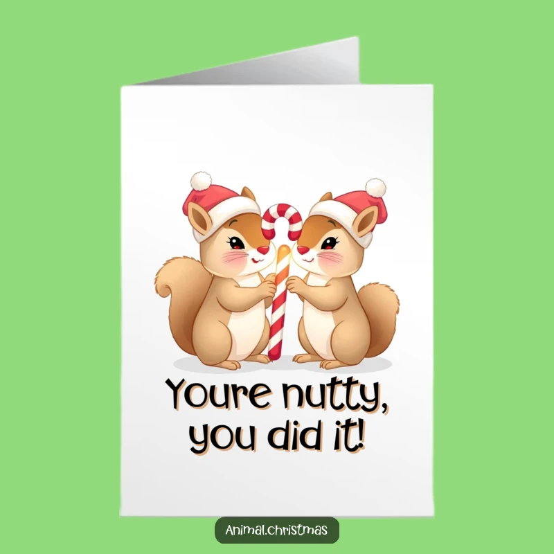Free Printable Congrats Card: Squirrels Celebrate Sweetly - Downloadable Gift for Wins