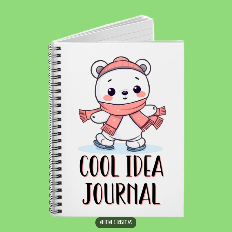 Funny Kawaii Polar Bear Notebook: Hilarious Journal for Winter Ideas & Notes